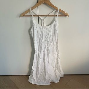 Outdoor voices white exercise dress